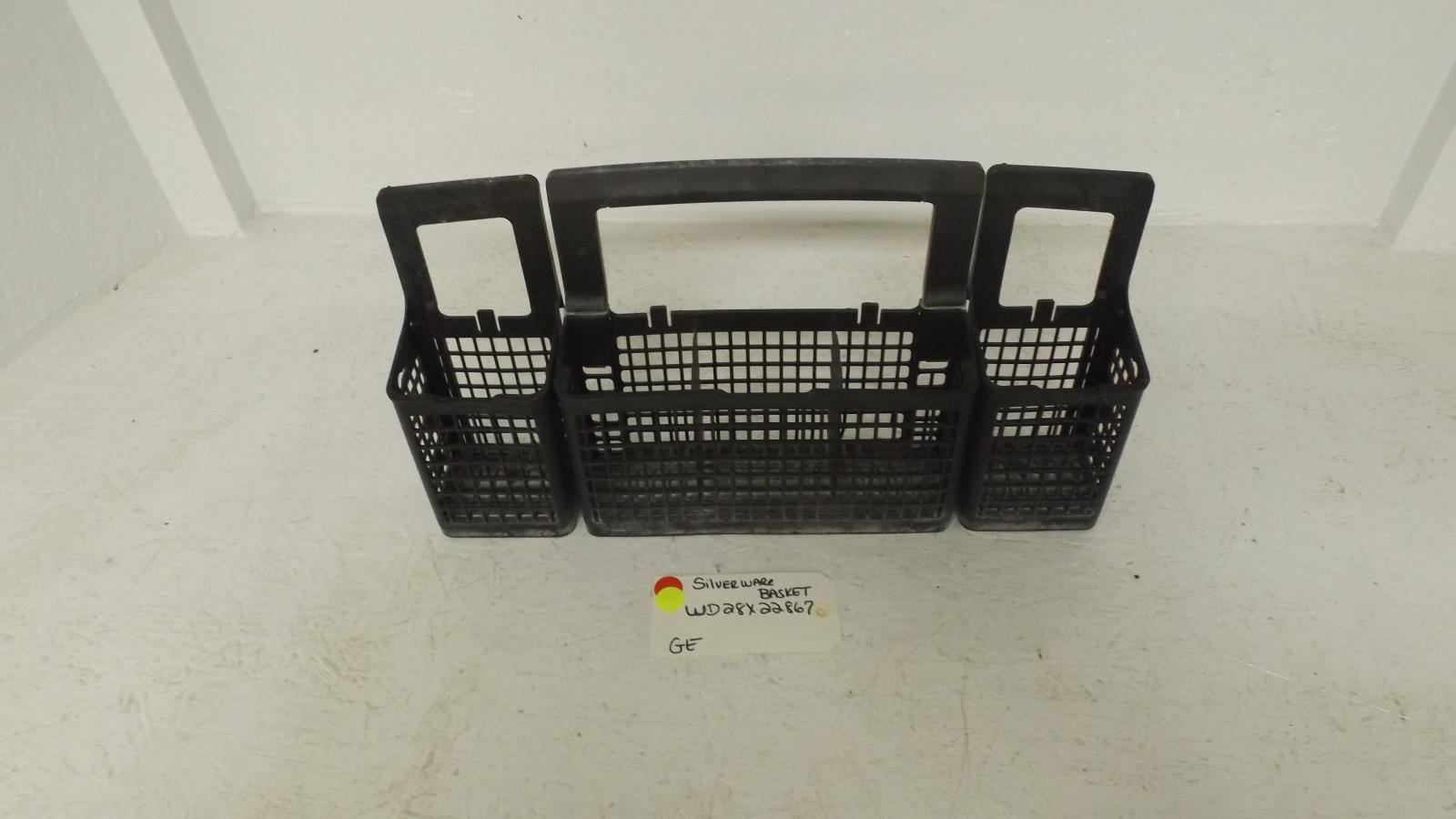 GE DISHWASHER WD28X22867 SILVERWARE BASKET (USED) GE DISHWASHER WD28X22867 SILVERWARE BASKET (USED)
